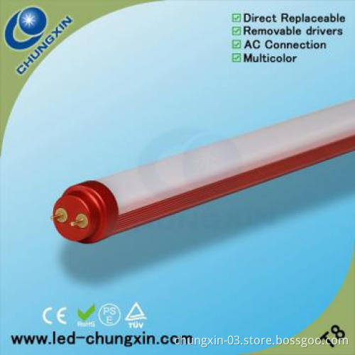 factory New Design!!Easy Driver replaceable 1200m 18W t8 led tube